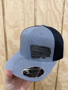 Try That In A Small Town FlexFit -Heather Gray/Black