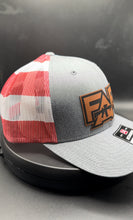 Load image into Gallery viewer, F#CK Around and Find Out American Flag Richardson SnapBack Hat
