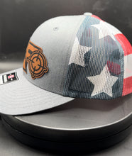 Load image into Gallery viewer, F#CK Around and Find Out American Flag Richardson SnapBack Hat
