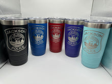Load image into Gallery viewer, Jackson City Police 20oz Tumbler
